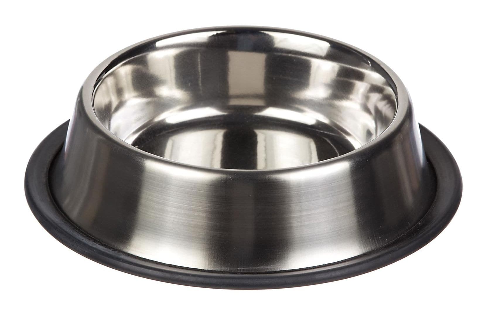 Petco Brushed Stainless Steel Cat Bowl, Dishwasher Safe and Non-Skid, 1-Cup