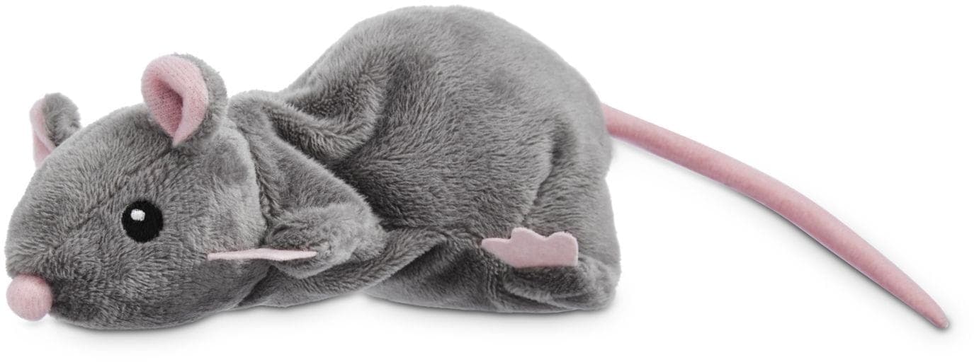Petco Plush Rat Cat Toy, Grey