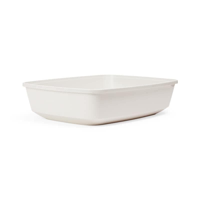 Petco Open Plastic Cat Litter Box, Large, Grey