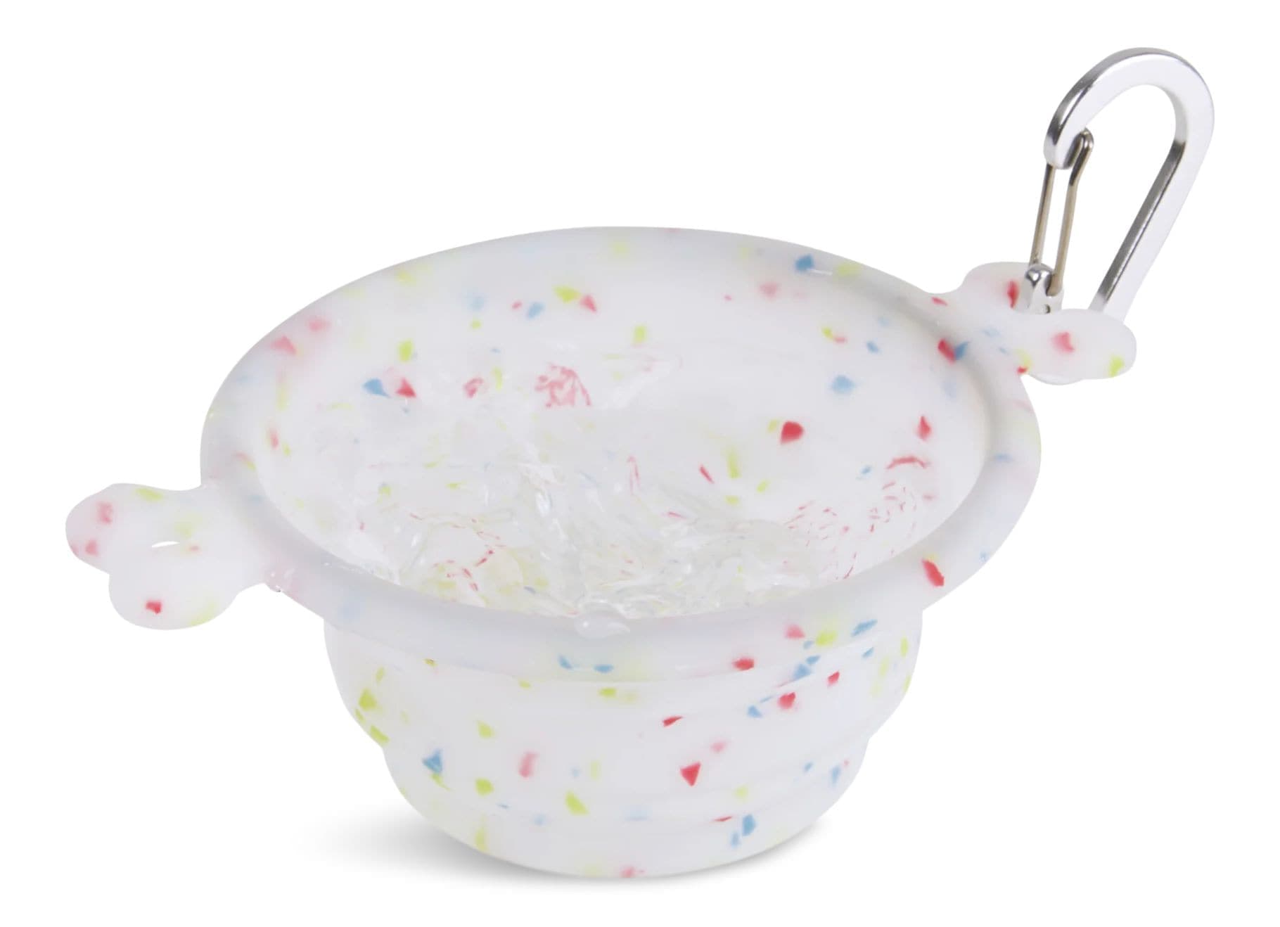 Petco Confetti Collapsible Dog Bowl, 3-cup