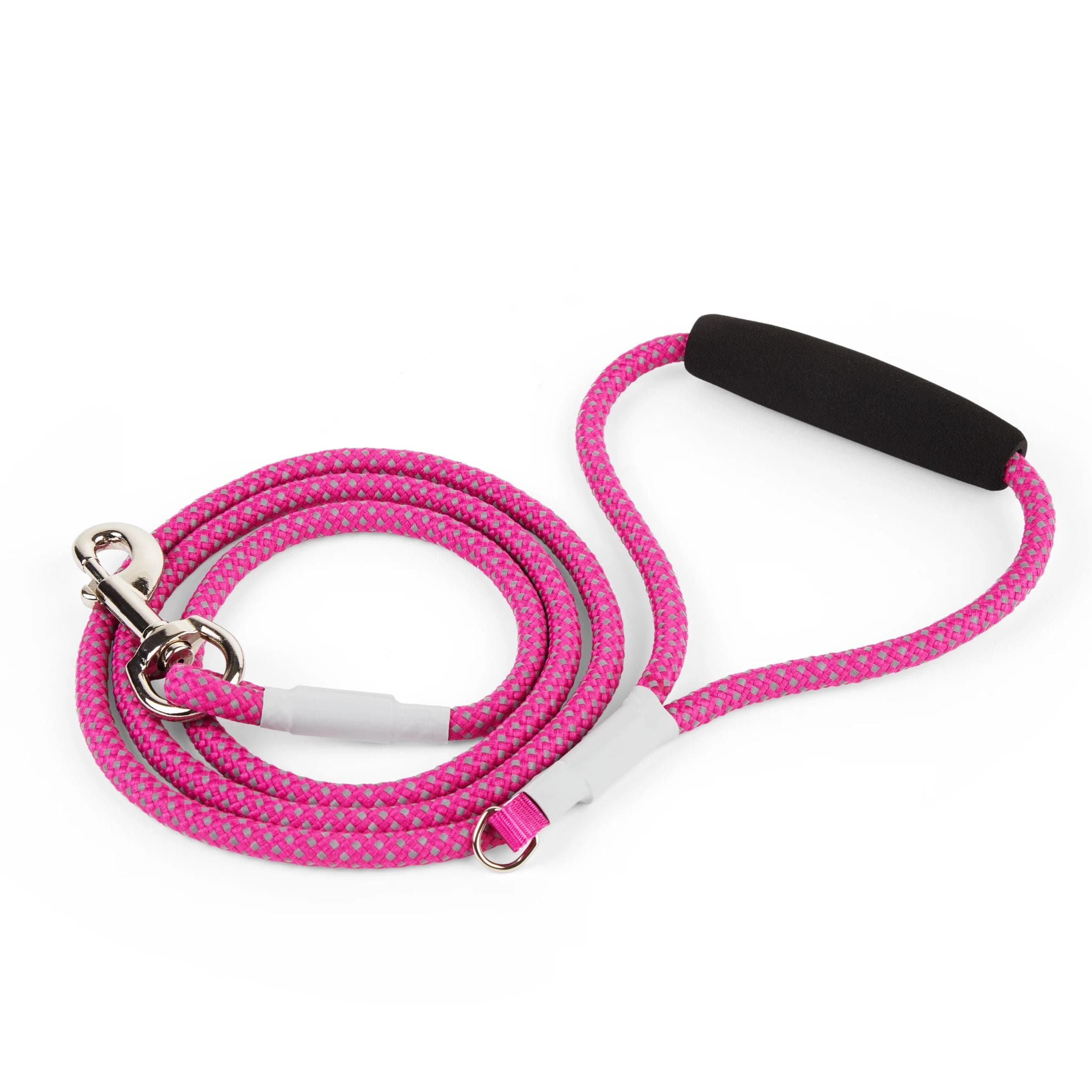 Petco Pink Reflective Dog Leash, 5-ft