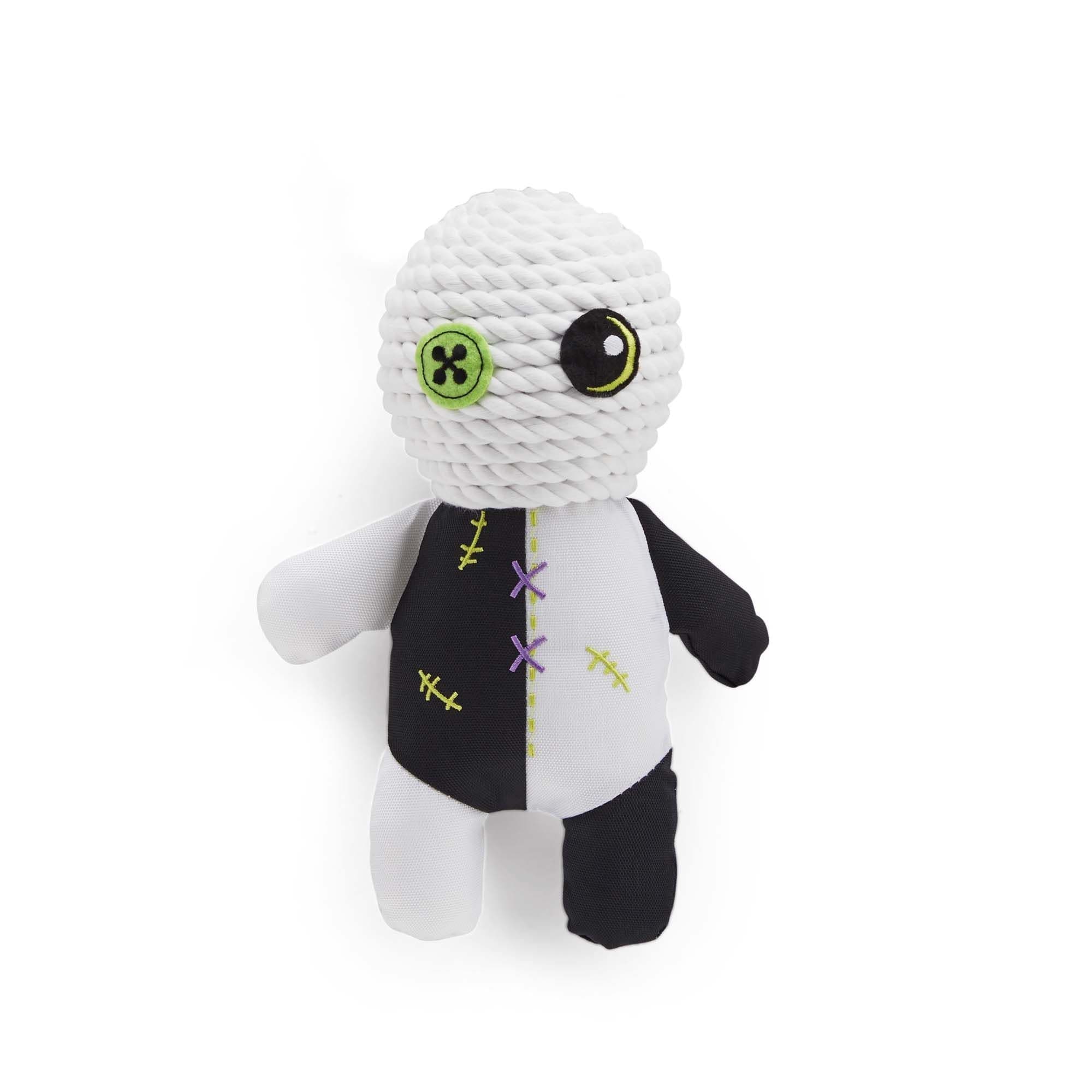 Petco Halloween Voodoo Plush Rope Dog Toy, 9-in