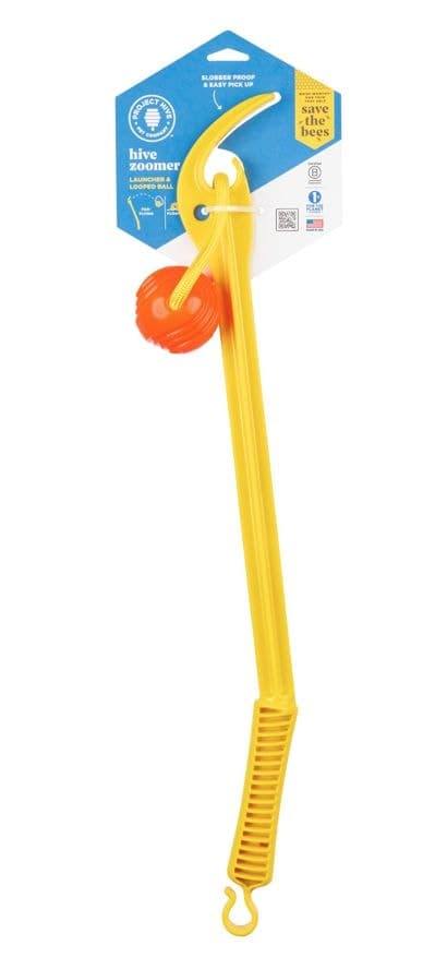Project Hive Slobber-Proof Zoomer & Ball Dog Toy, 23-in