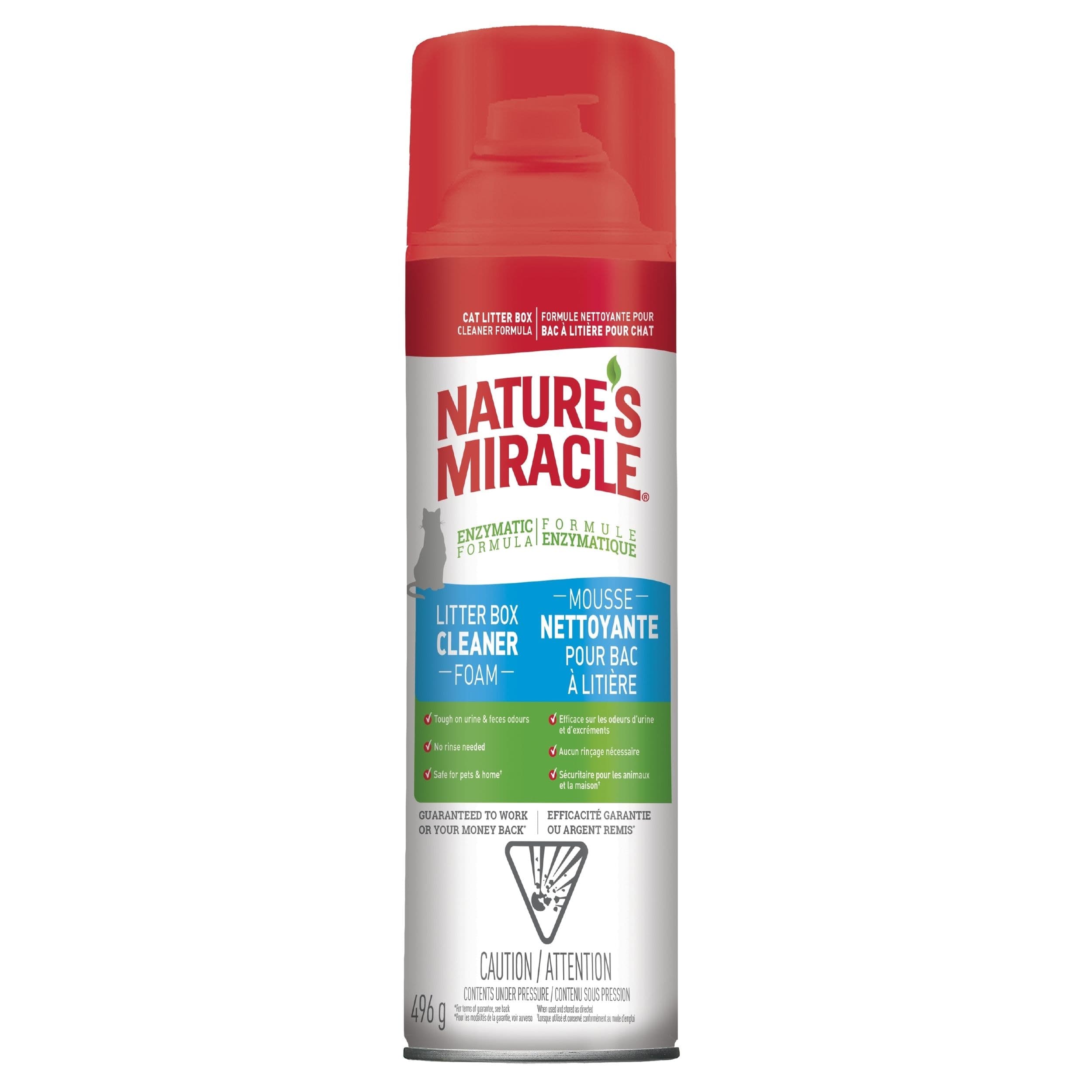 Nature's Miracle Litterbox Cleaner Foam, 496-g