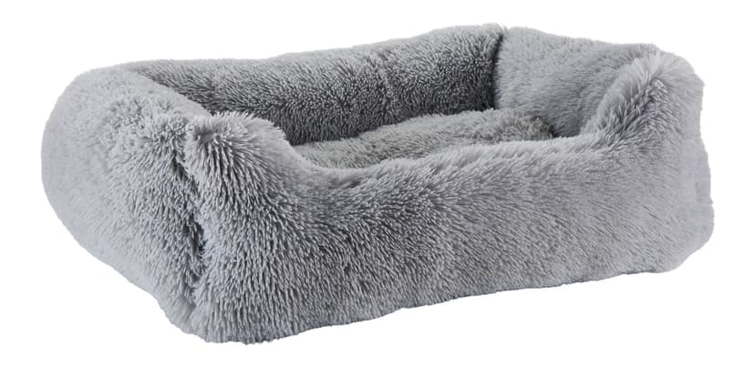 Cat Craft Plush Pet Bed, 30-in x 24-in, Grey