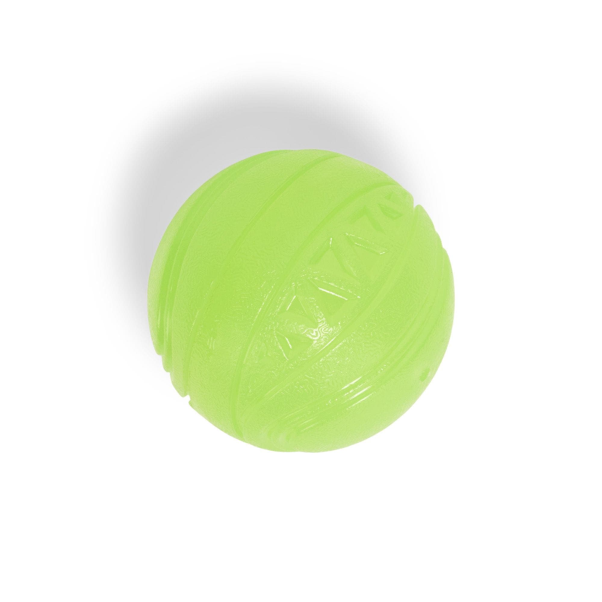 Petco Glow-In-The-Dark TPR Ball with Squeaker, 2.5-in