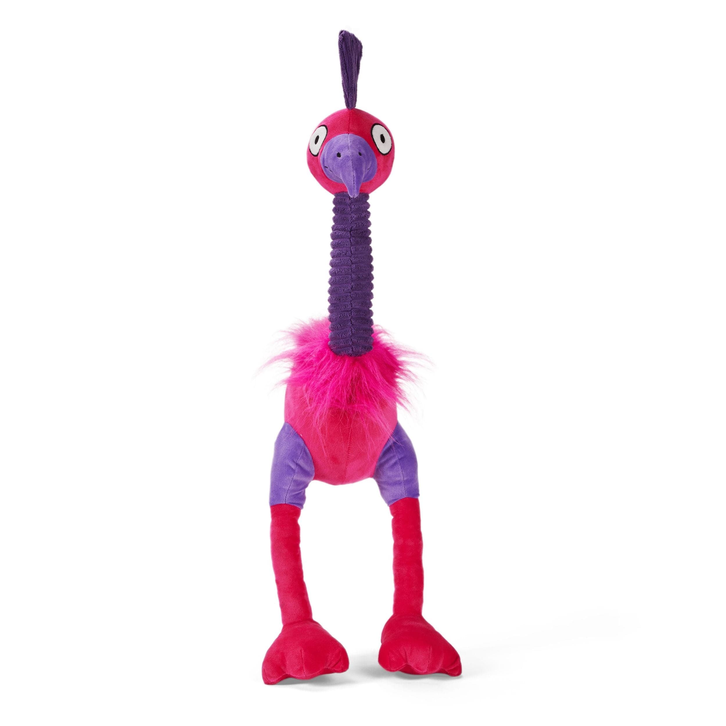 Petco Long Limb Bird Dog Toy with Multiple Squeakers, 25-in
