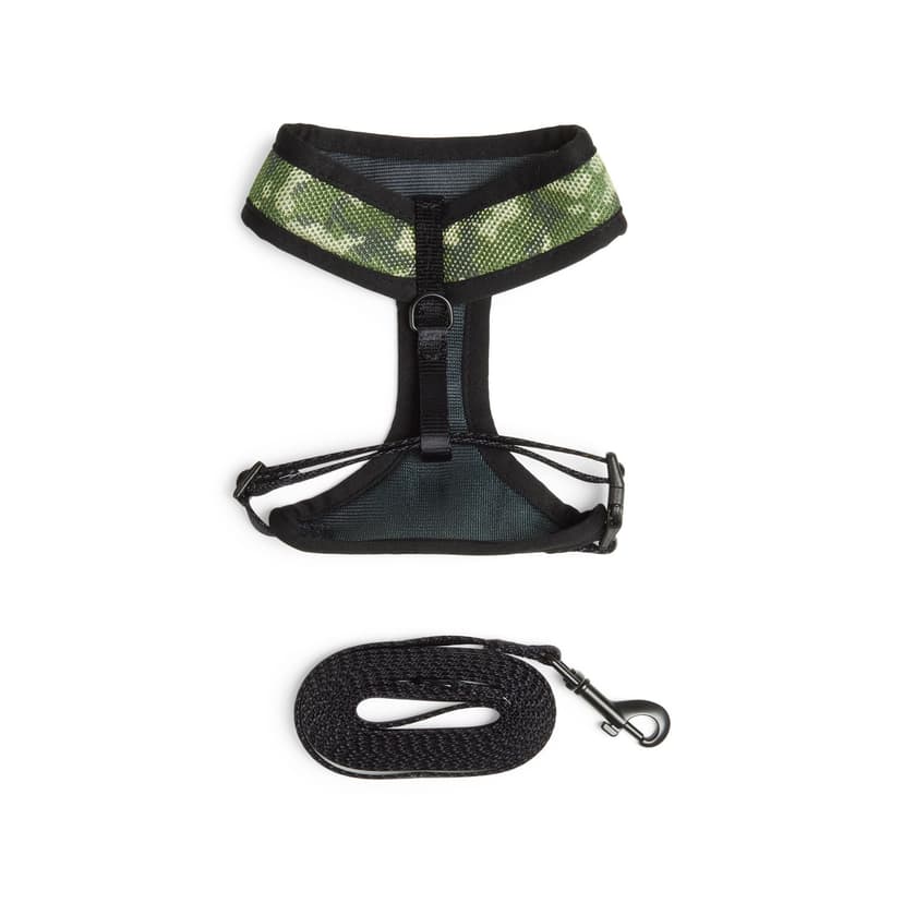 Petco Camouflage Cat Harness & Leash, Assorted Sizes