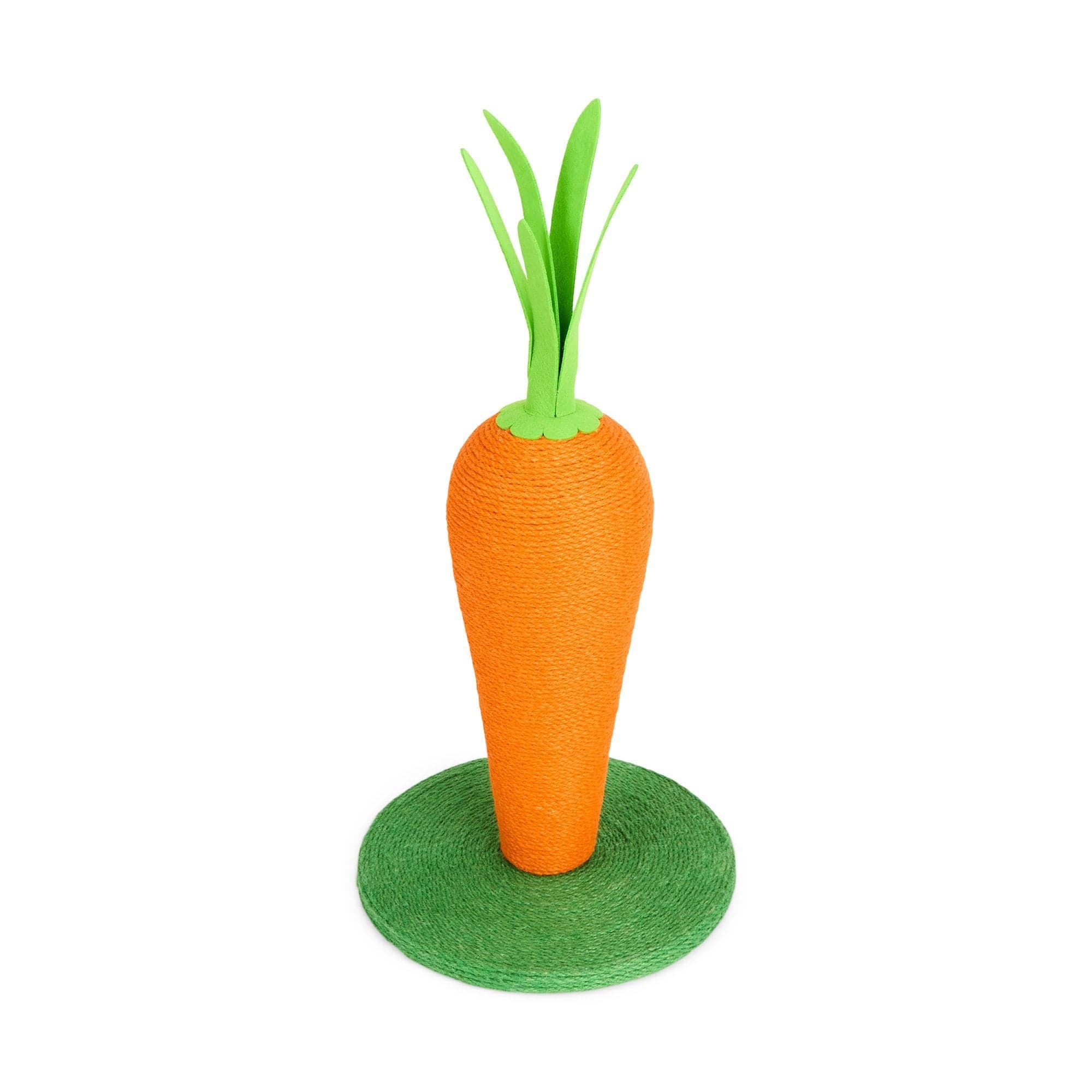 Petco Orange Sisal Carrot Cat Scratching Post, 23-in