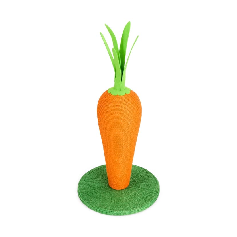 Petco Orange Sisal Carrot Cat Scratching Post, 23-in