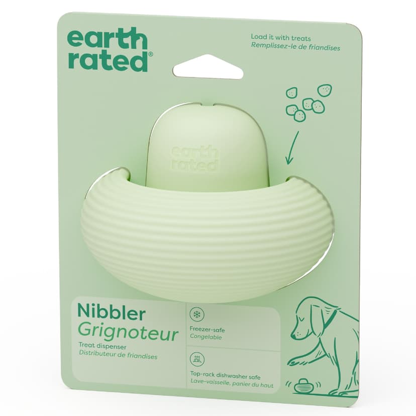 Earth Rated Nibbler BPA-Free Treat Dispenser Dog Toy