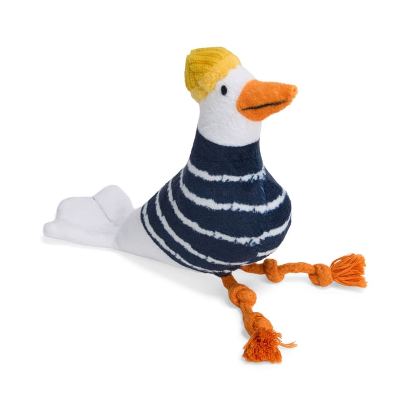 Petco Plush Seagull Dog Squeaky Plush Toy, 6-in