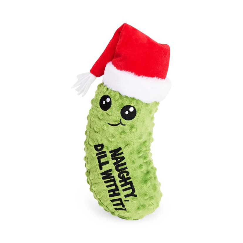 Merry Makings at Petco Pickle Squeaky Dog Toy, Assorted Styles, 12-in