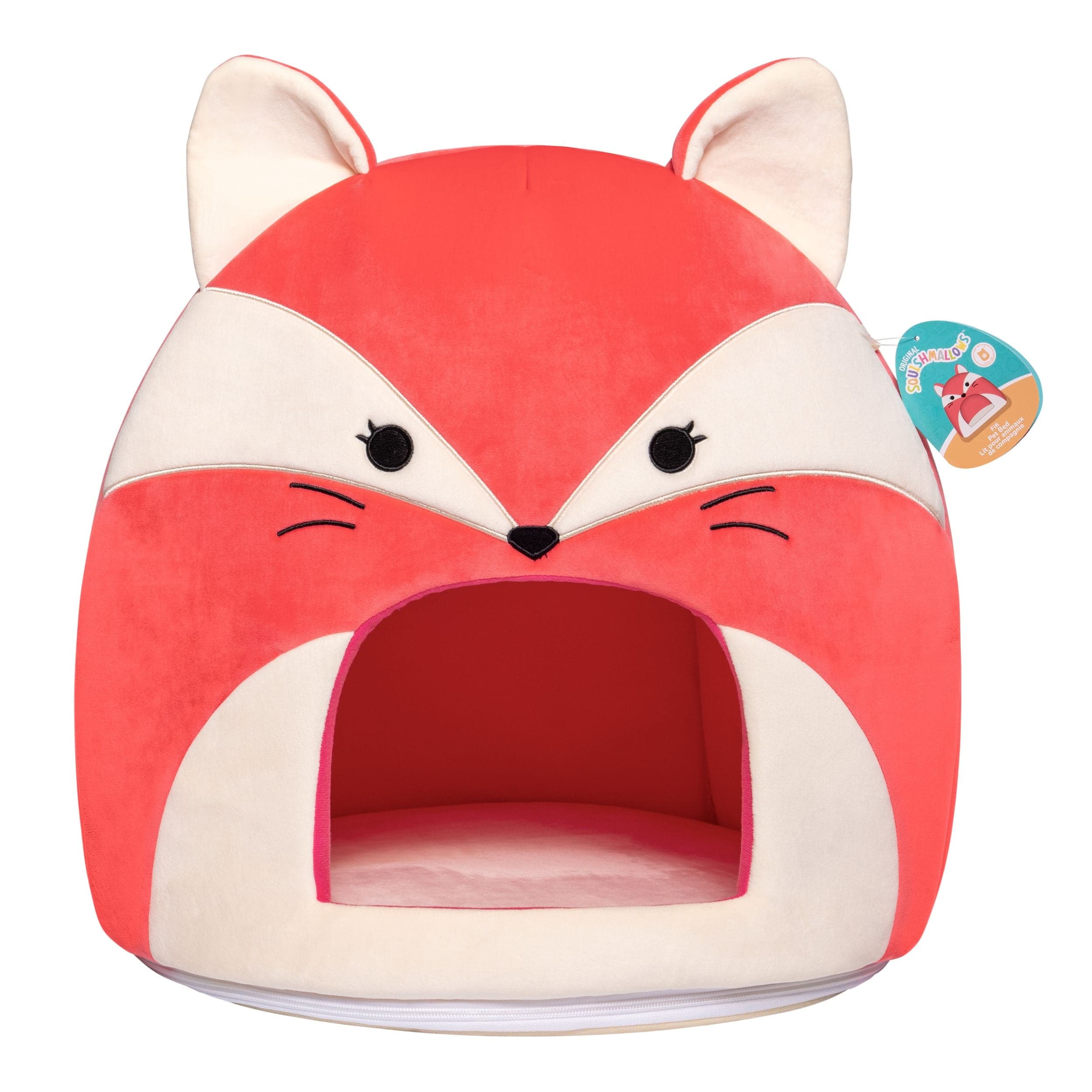 Squishmallow Fifi Fox Pet Cave with Removable Center Pad
