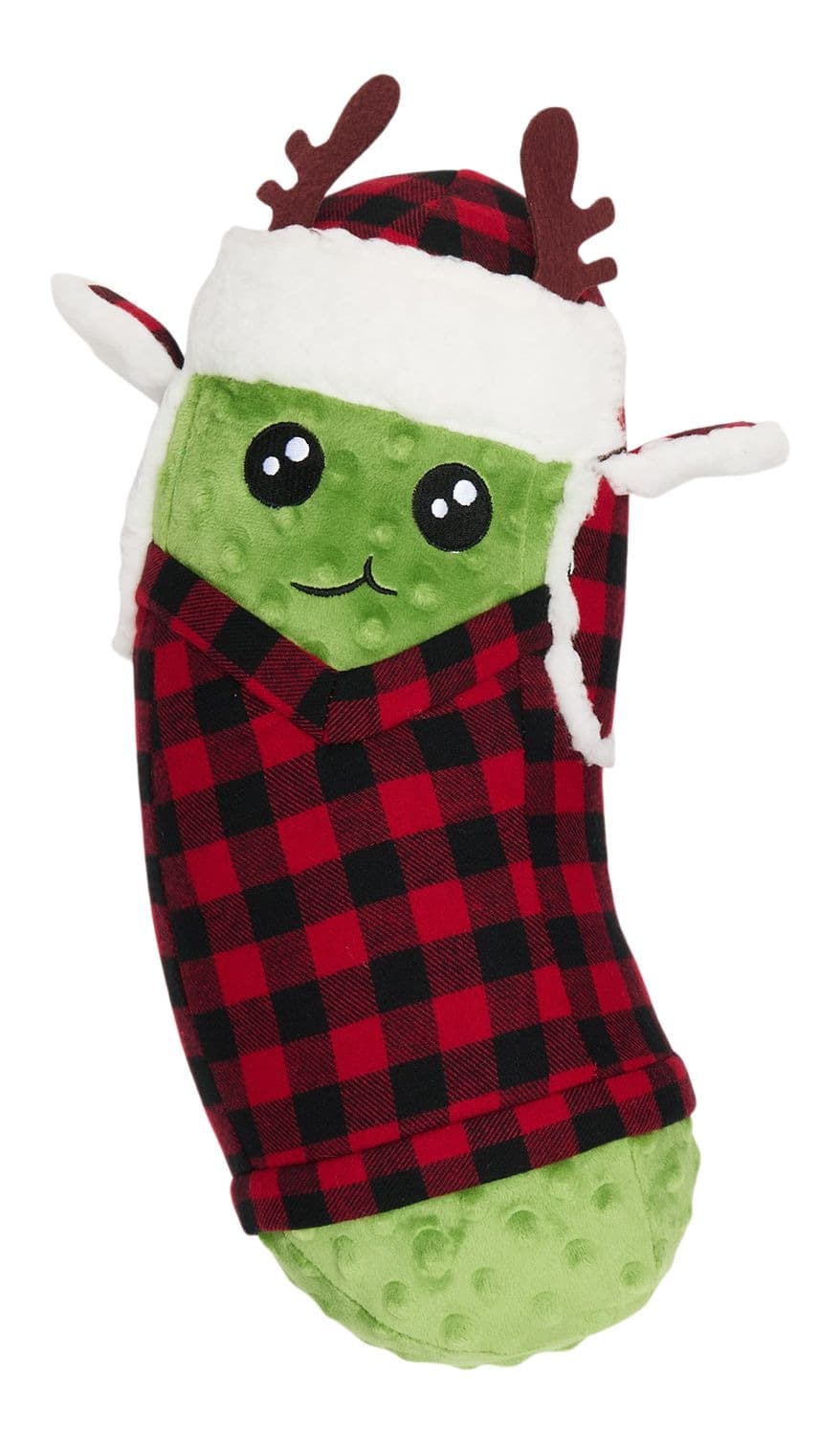 Petco Merry Makings 14-in Lumberjack Special Edition Pickle Dog Toy