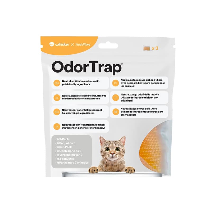 Whisker Litter-Robot OdorTrap Pet Odour Eliminator, 3-pk