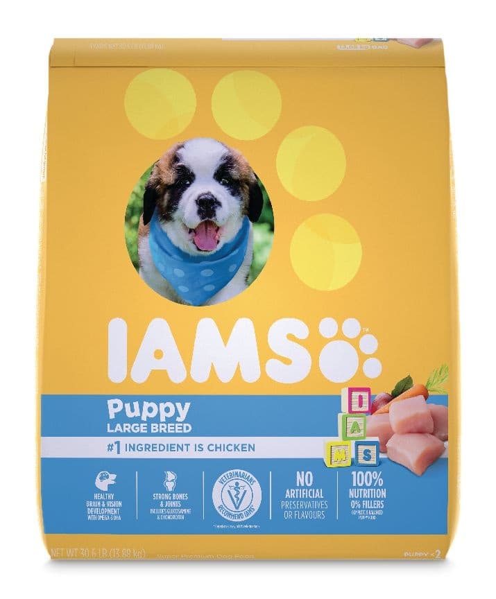 IAMS Large Breed Puppy Dry Dog Food, 13.9-kg