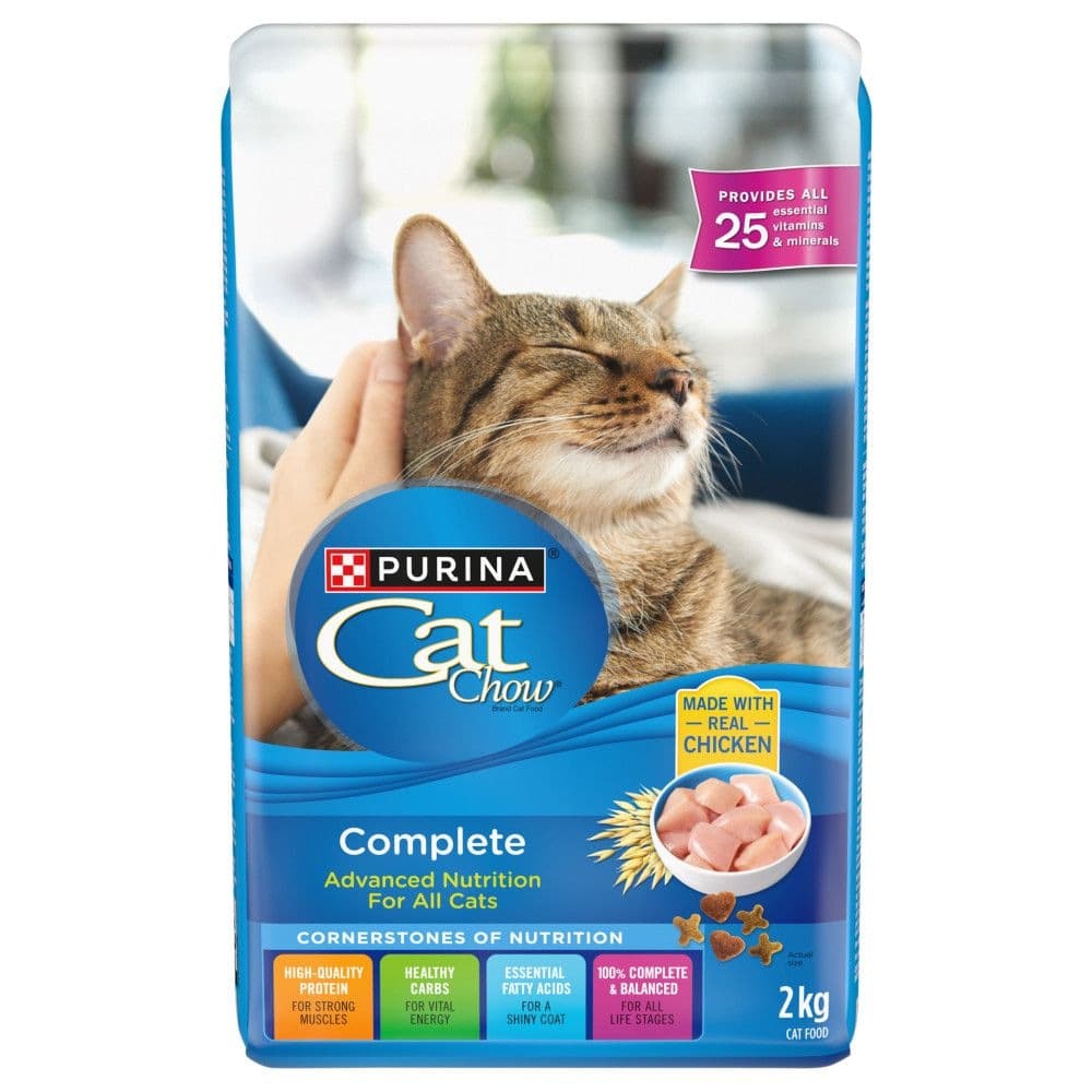 Purina Cat Chow® ComPlete Dry Cat Food, 2-kg