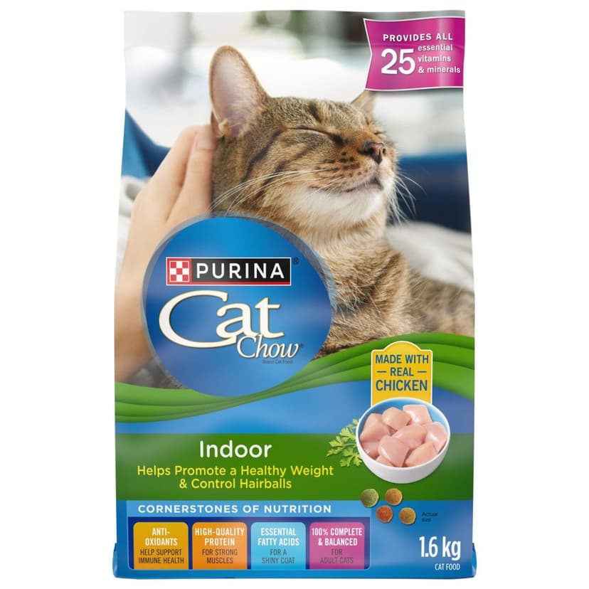 Purina® Cat Chow® Indoor Formula Dry Cat Food, 1.6-kg