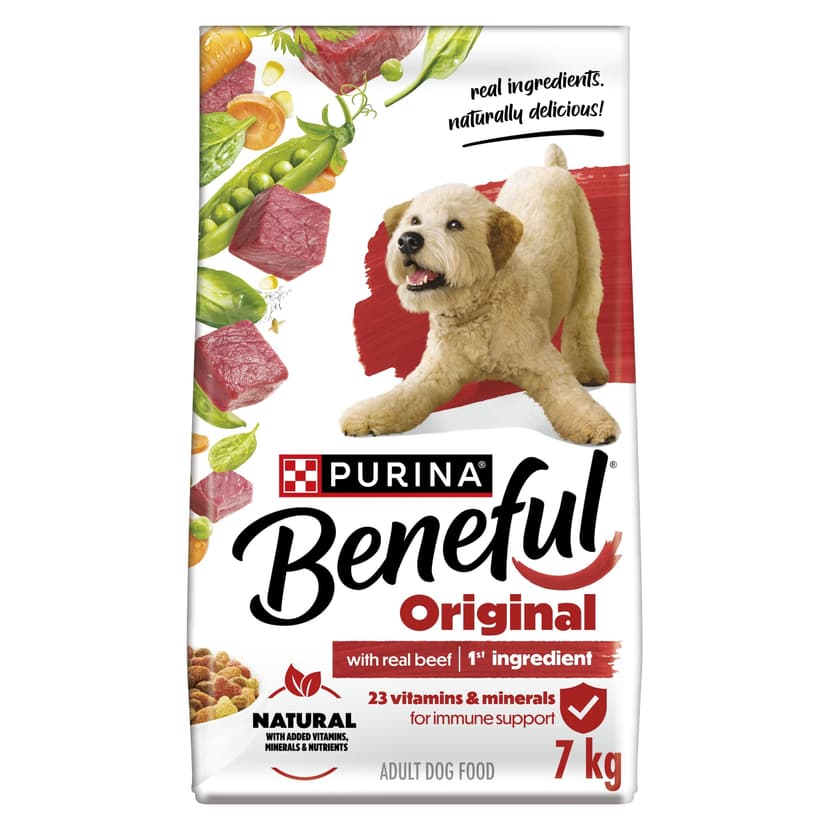 Purina Beneful® Originals Beef Adult Dry Dog Food, 7-kg