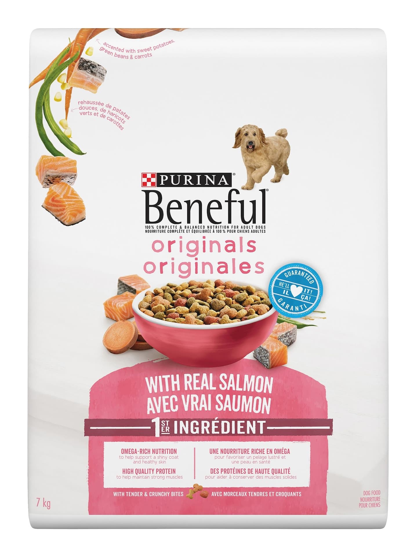 Purina® Beneful® Originals with Salmon Dog Food, 7-kg