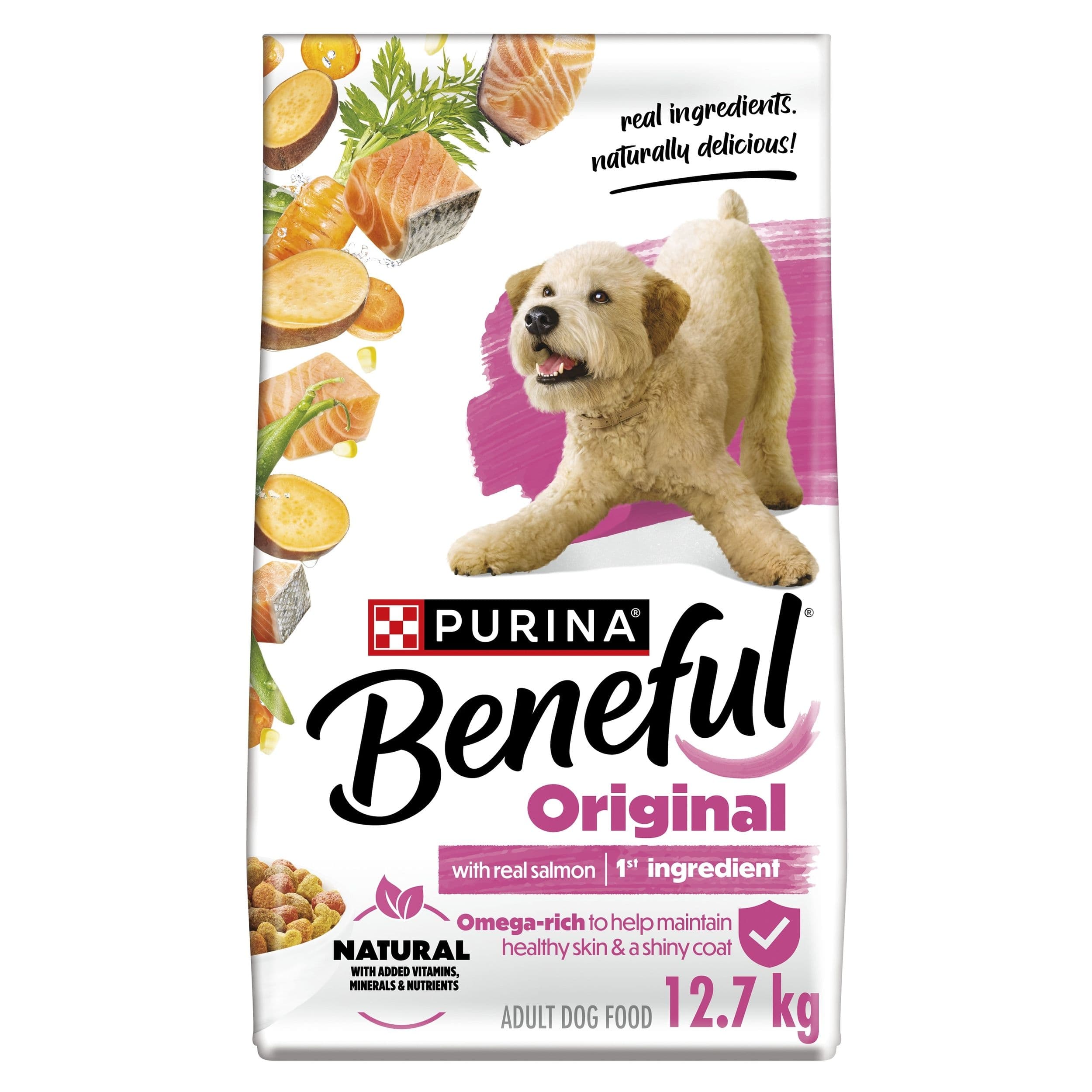 Purina Beneful® Originals Salmon Adult Dry Dog Food, 12.7-kg