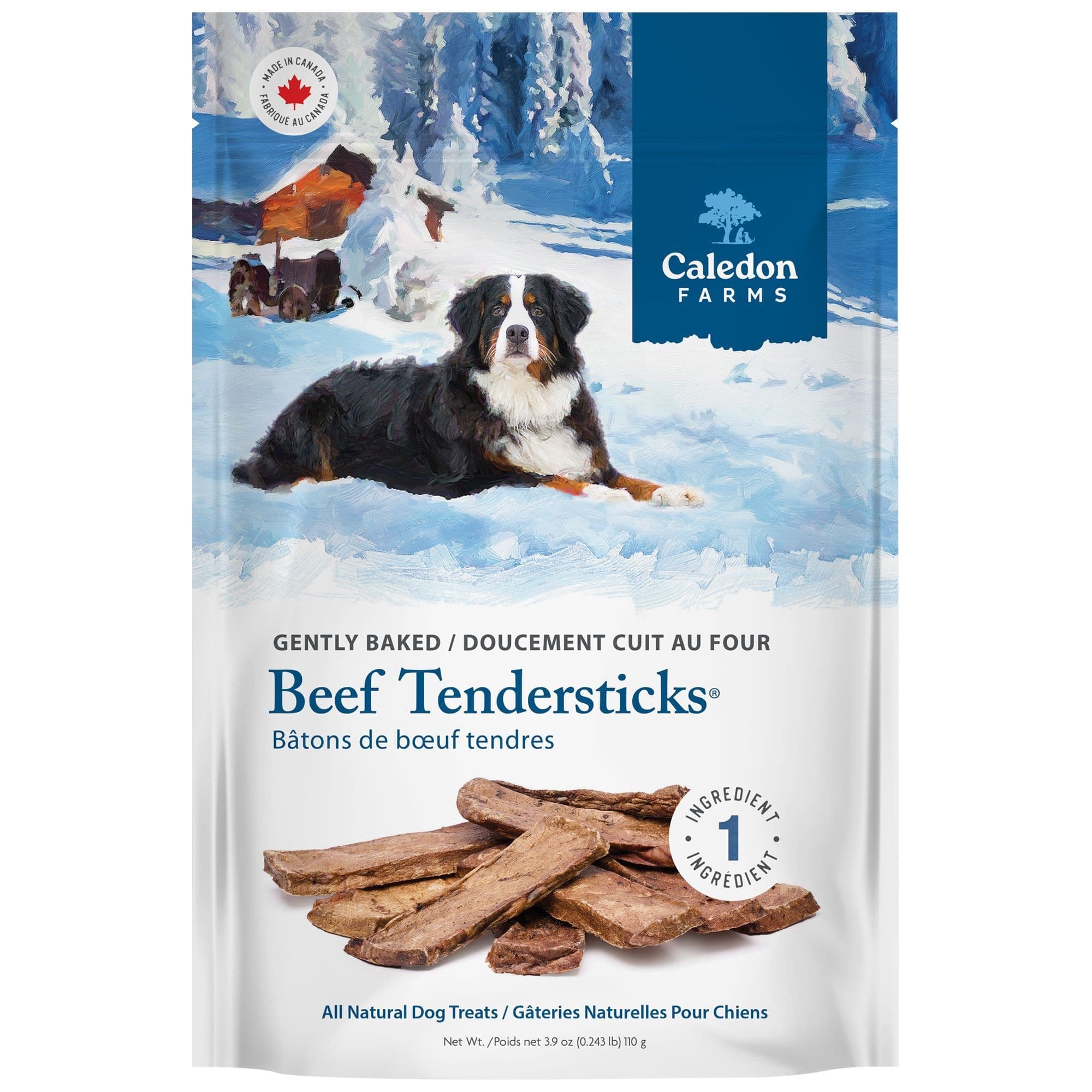 Caledon Farms Beef Tendersticks Dog Treats, 110-g