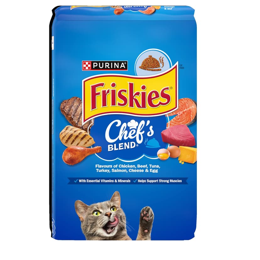Purina Friskies® Chef's Blend Dry Cat Food, 7.5-kg