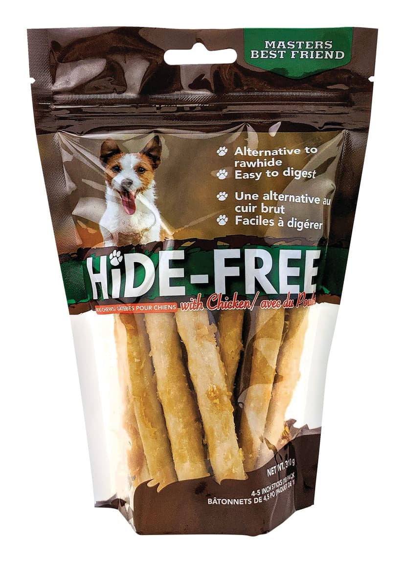 PAWS UP! Hide Free Chicken Stick Dog Chew Treats, 4-in to 5-in, 18-pk, 310-g