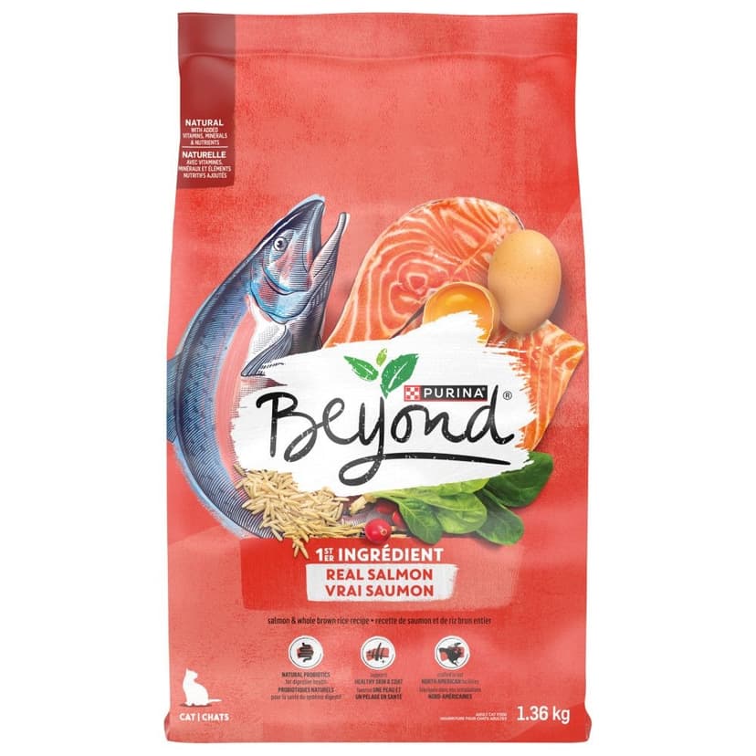 Purina Beyond® SimPly Natural Salmon & Brown Rice Dry Cat Food, 1.36-kg