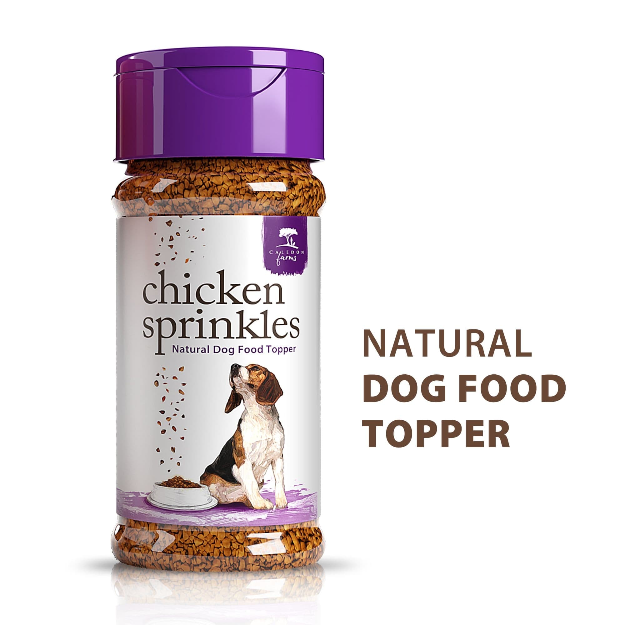 Caledon Farms Chicken Sprinkles Natural Dog Meal Food Topper, 120-g
