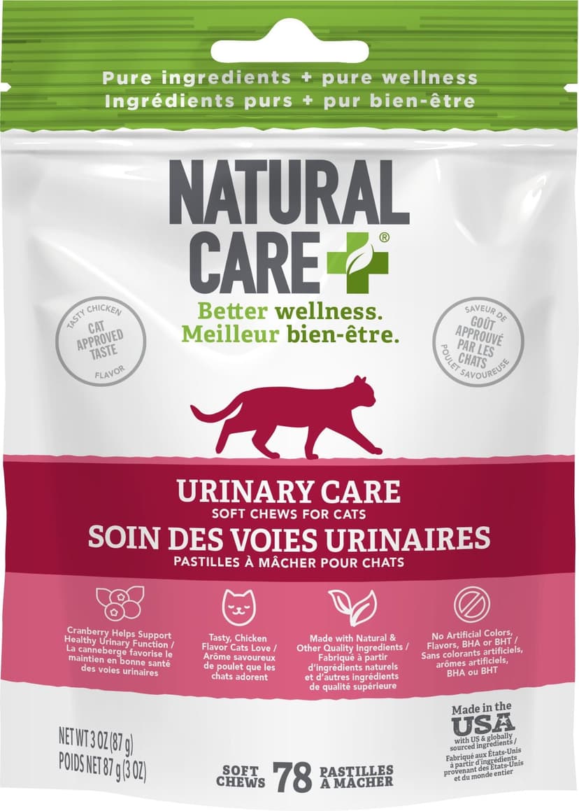 Natural Care Urinary Tract Chicken Soft Cat Chews, 78-pk