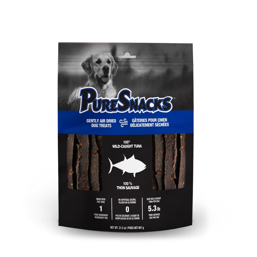 Pure Snacks Air Dried Tuna Dog Treats, 601-g
