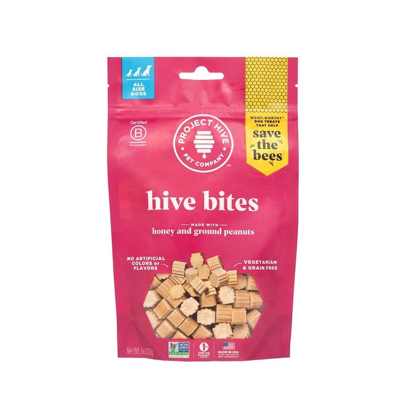 Project Hive Hive Bites Grain-Free Vegetarian Dog Treats, 170-g