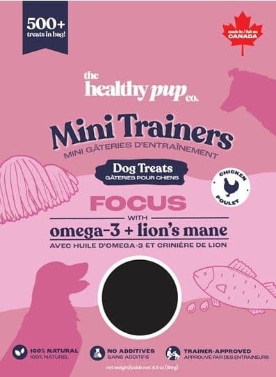 Healthypup Superfood Chicken Focus Mini Trainers Dog Treats, 184-g