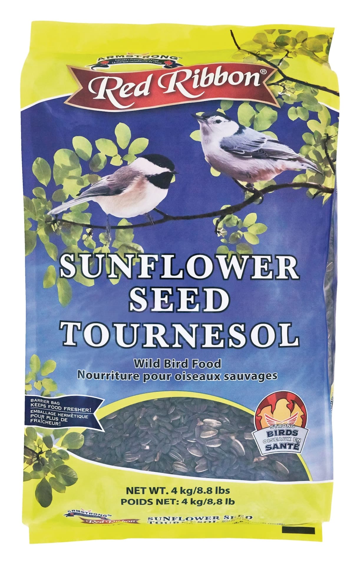 Red Ribbon Sunflower Wild Bird Food, 4-kg