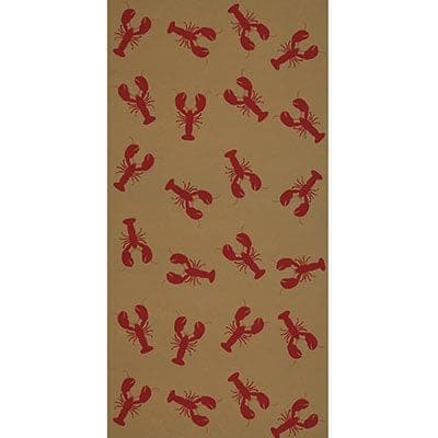 Summer Lobster Kraft Paper Table Roll, 24 x 50-in