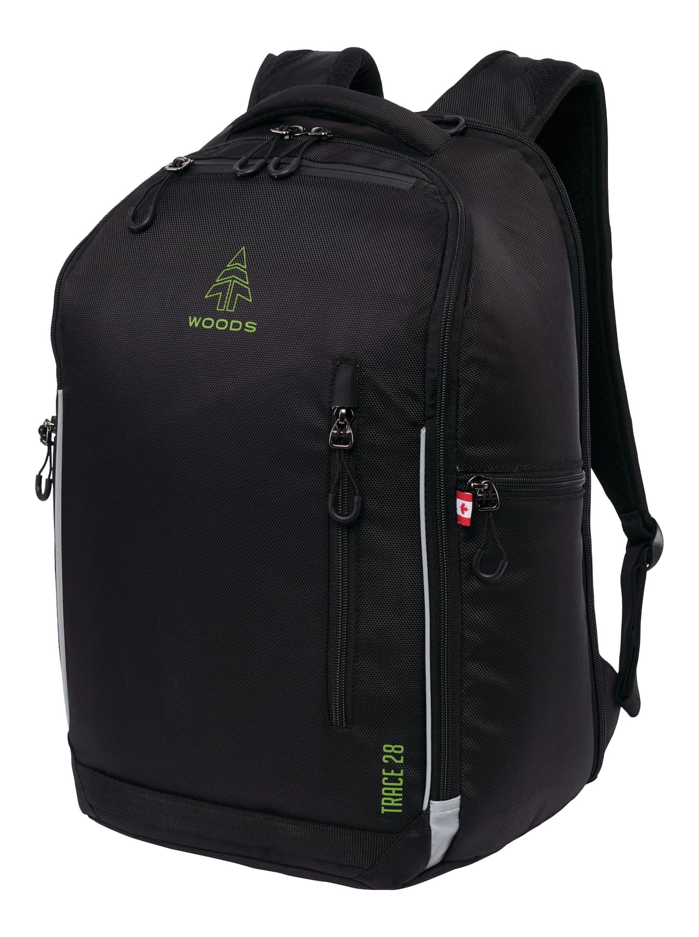 Woods Trace Daypack, Lightweight Laptop Backpack For Travel/Hiking/School, 28-L