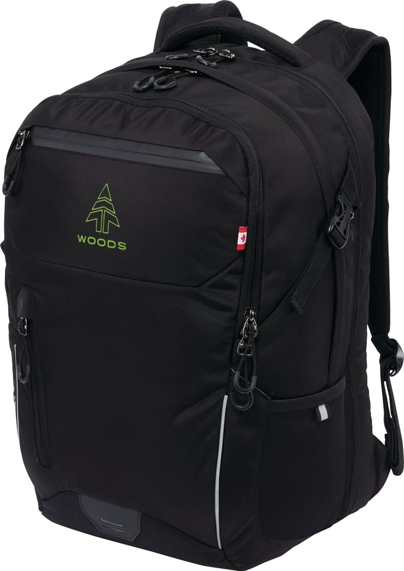 Woods Trace Daypack, Lightweight Laptop Backpack For Travel/Hiking/School, 38-L