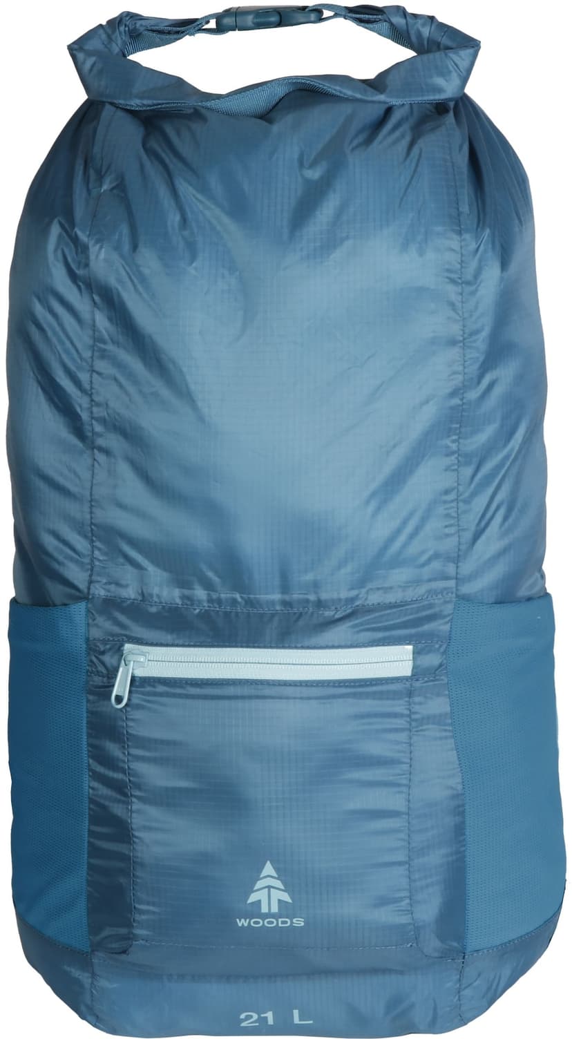 Woods SCRAMBLE 21 Packable Daypack, Self-stowing Backpack for Camping/Hiking/Travel, 21-L