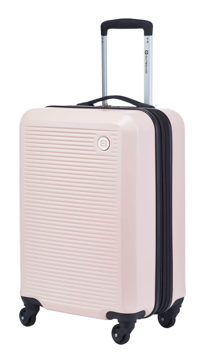 Outbound Hardside Carry-On Spinner Flex Travel Suitcase, Pink, 21-5/8-in