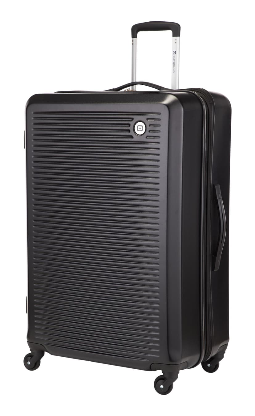 Outbound Hardside Spinner Wheel Large Travel 28-in Suitcase, Black