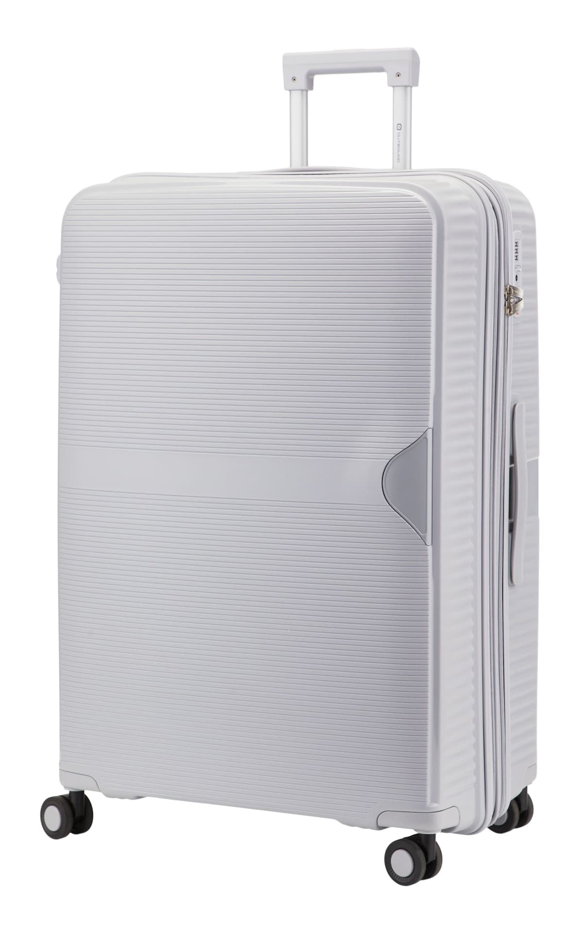 Outbound Hardside Large Luggage Suitcase, Wheeled, Silver