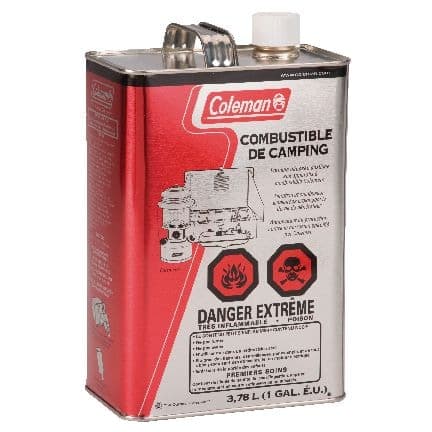 Coleman Camp Fuel, Naphtha Liquid Fuel For Camping Stoves, Lanterns & Heaters, 3.78-L