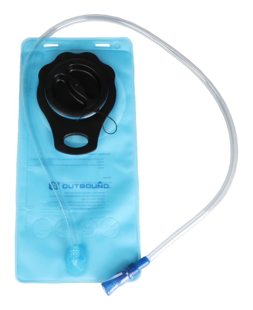 Outbound 2-L Replacement Water Bladder with Drinking Tube & Valve For Hydration Backpacks