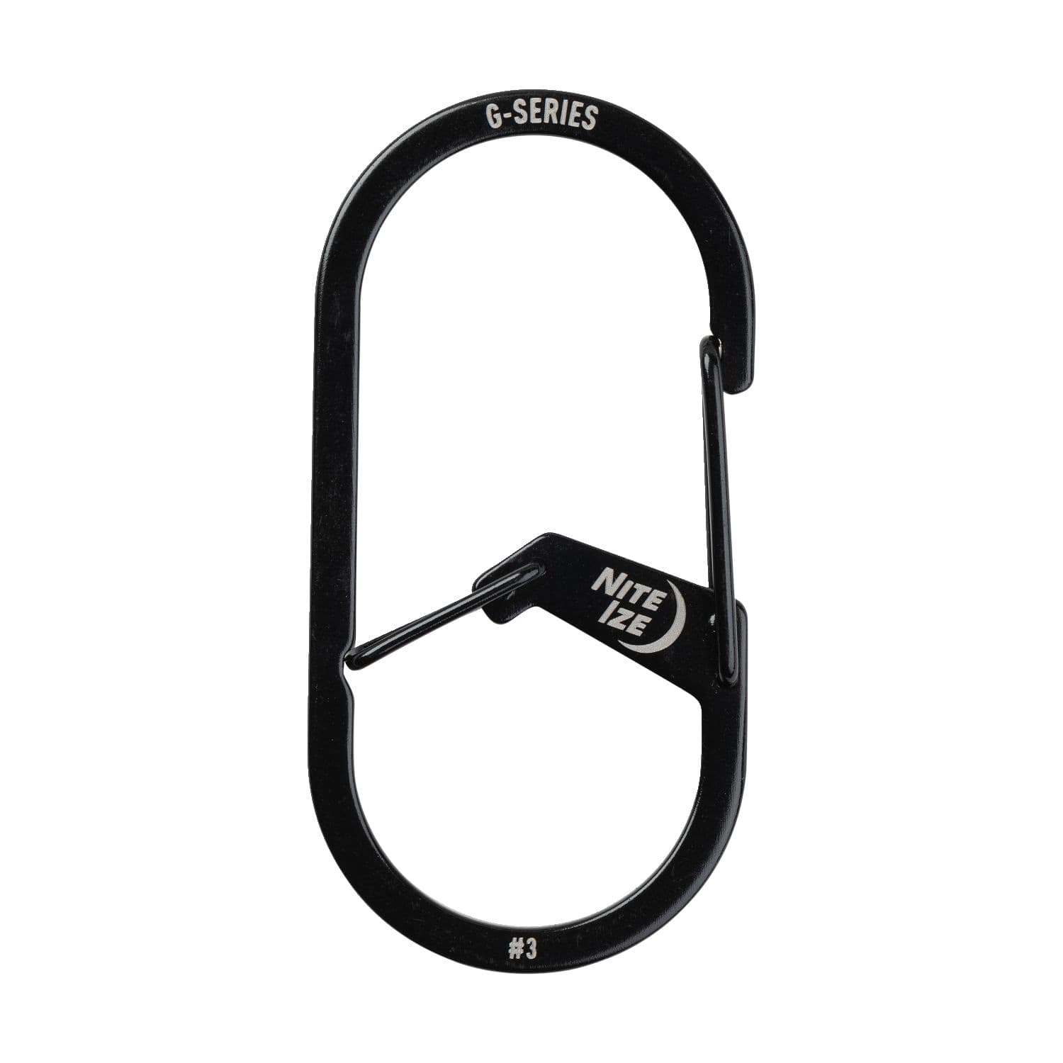 Nite Ize G-Series #3 Plastic Dual Chamber Stainless Steel Carabiner