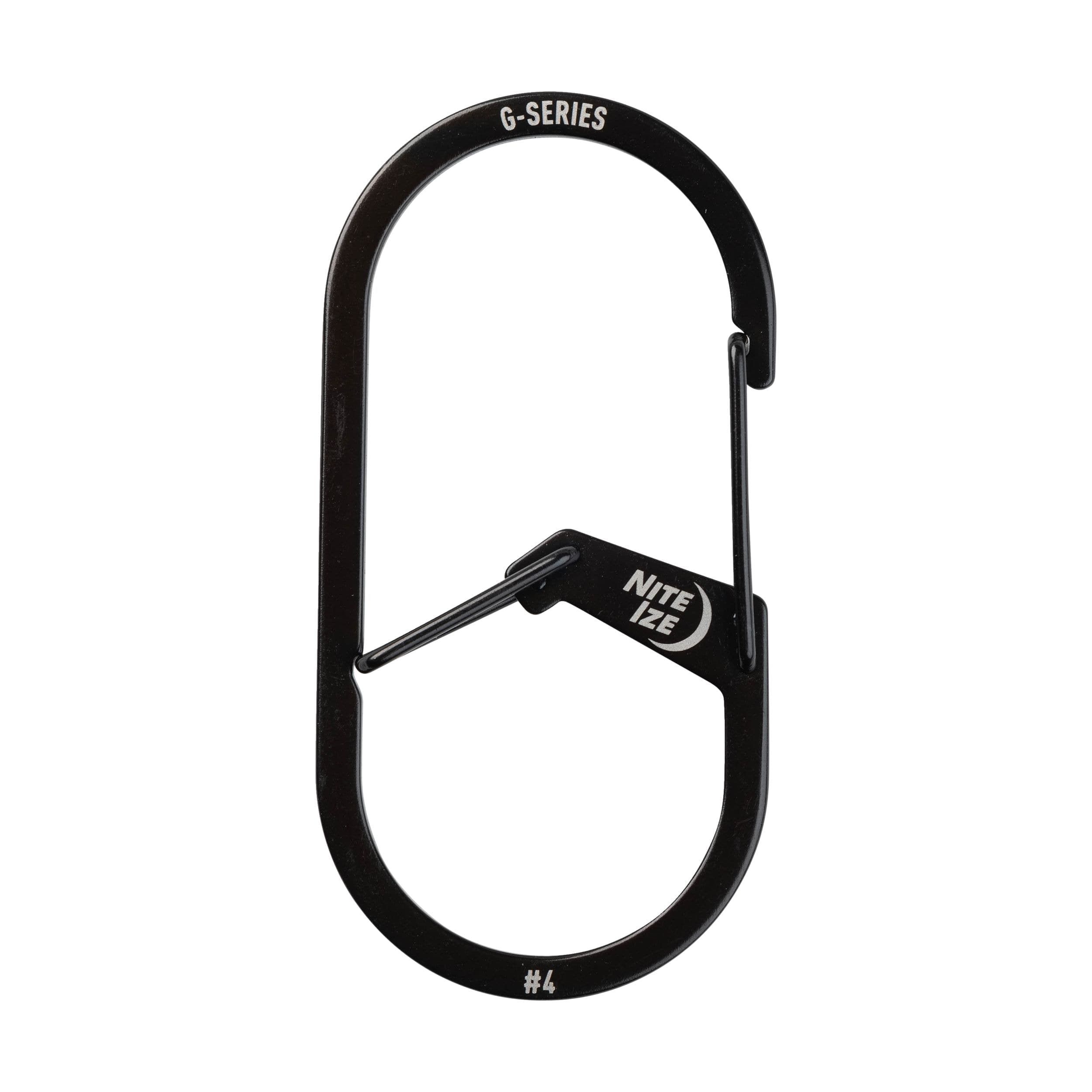 Nite Ize G-Series #4 Plastic Dual Chamber Stainless Steel Carabiner