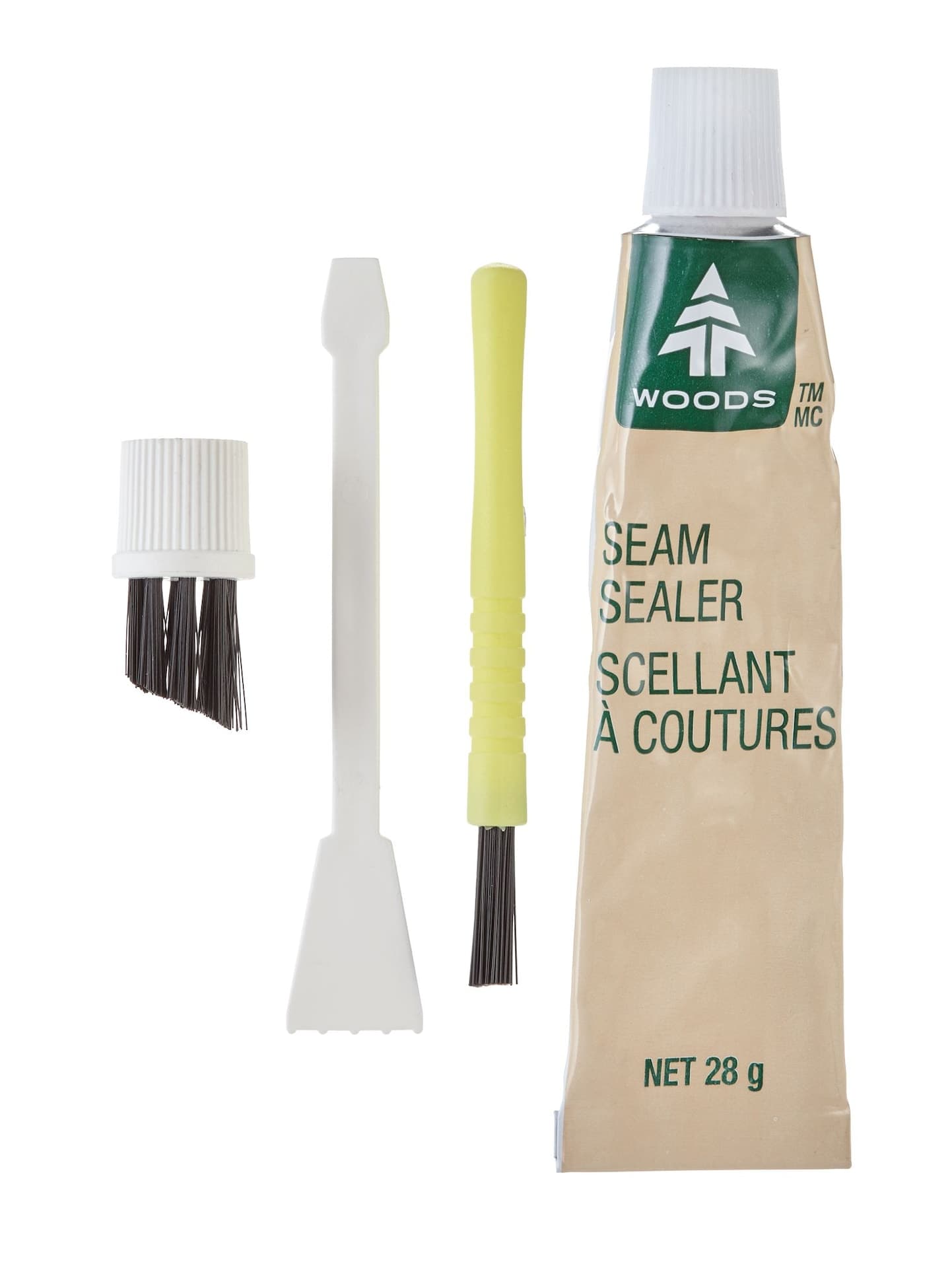 Woods Weatherproof Permanent Seam Sealer Kit For Fabrics, Tents, Tarps, Rainwear & Gear