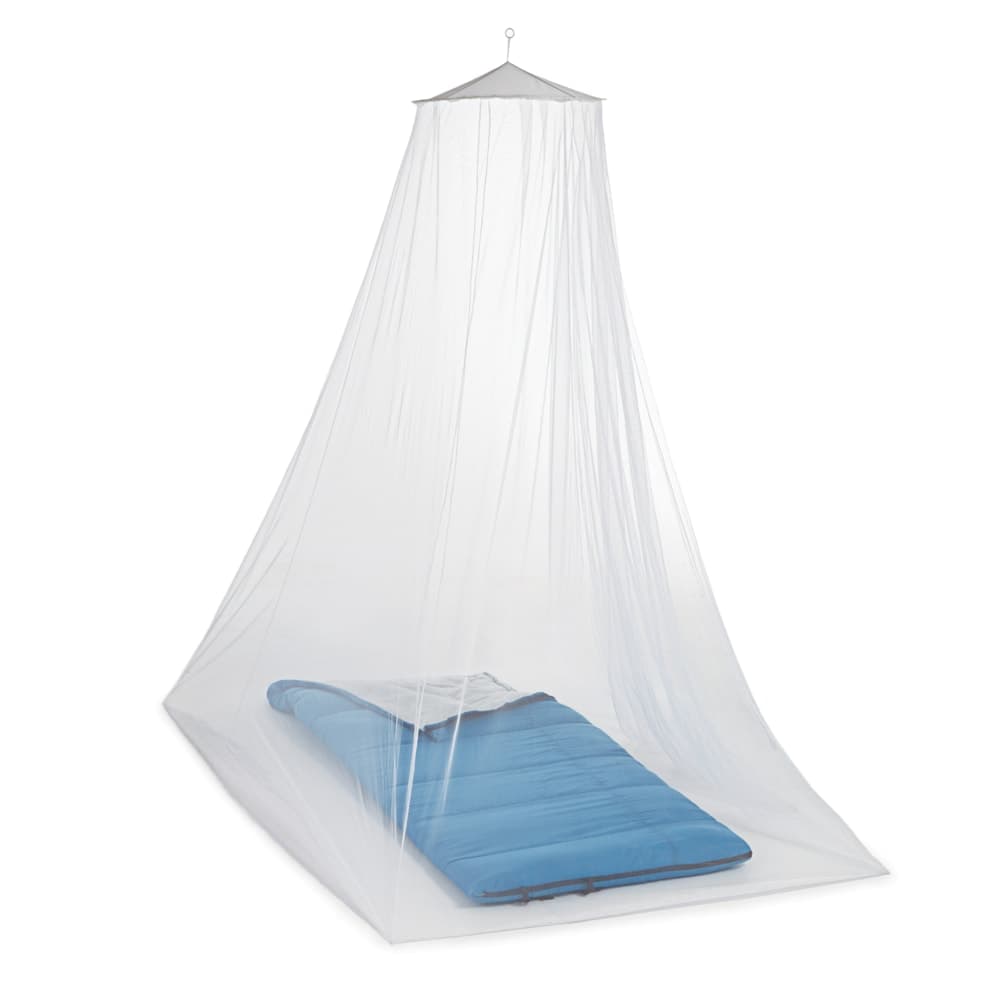 Woods 2-Person Pop-Up Hanging Mesh Mosquito Net For Camping, Fits 2 Sleeping Bags/Cots