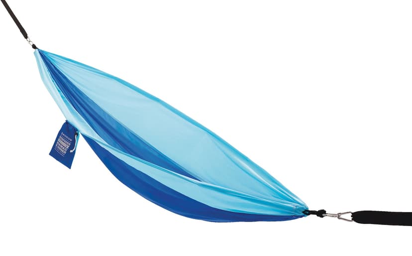 Woods™ Backpacker Single-Person Nylon Outdoor Camping Hammock with Tree Wraps & Carry Bag